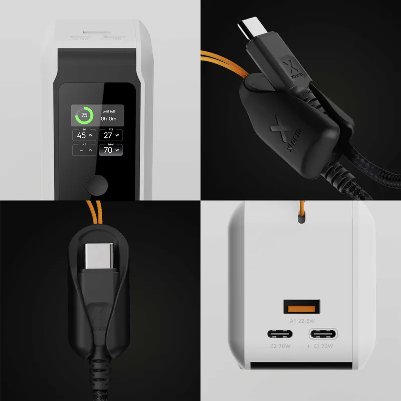 Xtorm GRS NextGen Power Bank 70W 27.000mAh USB-C/C/A White - 9510362