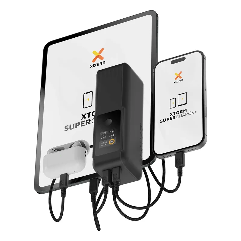 Xtorm GRS NextGen Power Bank 70W 27.000mAh USB-C/C/A Black - 9510363