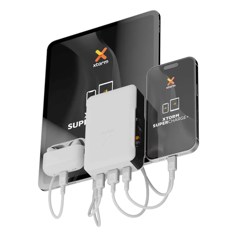 Xtorm GRS NextGen Power Bank 35W 20.000mAh USB-C/C/A White - 9510359