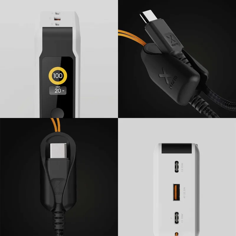 Xtorm GRS NextGen Power Bank 35W 20.000mAh USB-C/C/A White - 9510359