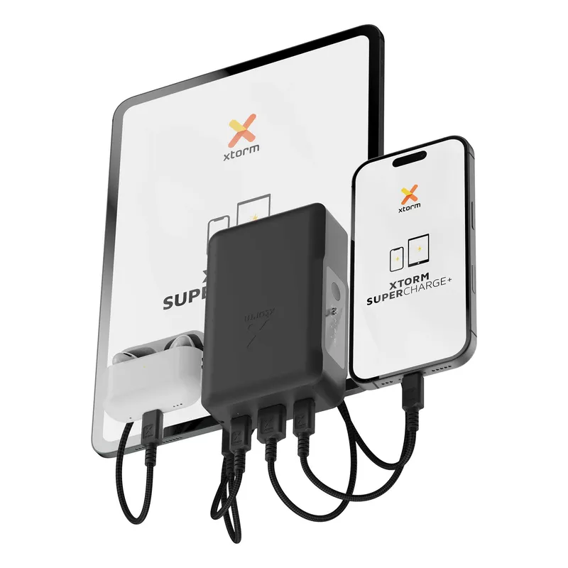 Xtorm GRS NextGen Power Bank 35W 20.000mAh USB-C/C/A Black - 9510360