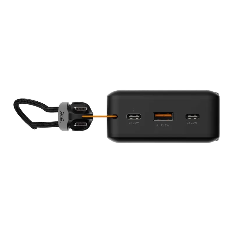 Xtorm GRS NextGen Power Bank 35W 20.000mAh USB-C/C/A Black - 9510360