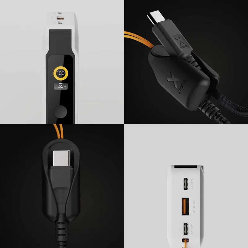 Xtorm GRS NextGen Power Bank 35W 10.000mAh USB-C/C/A White - 9510356
