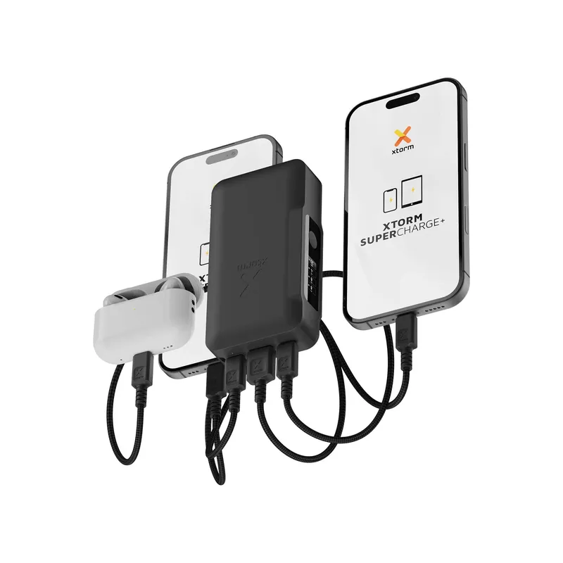Xtorm GRS NextGen Power Bank 35W 10.000mAh USB-C/C/A Black - 9510357