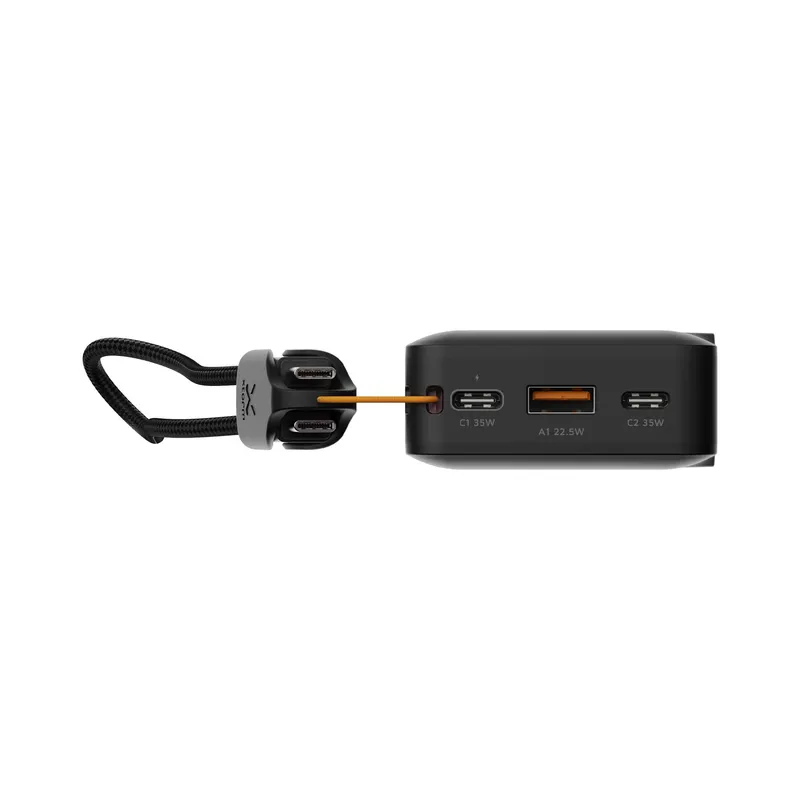 Xtorm GRS NextGen Power Bank 35W 10.000mAh USB-C/C/A Black - 9510357