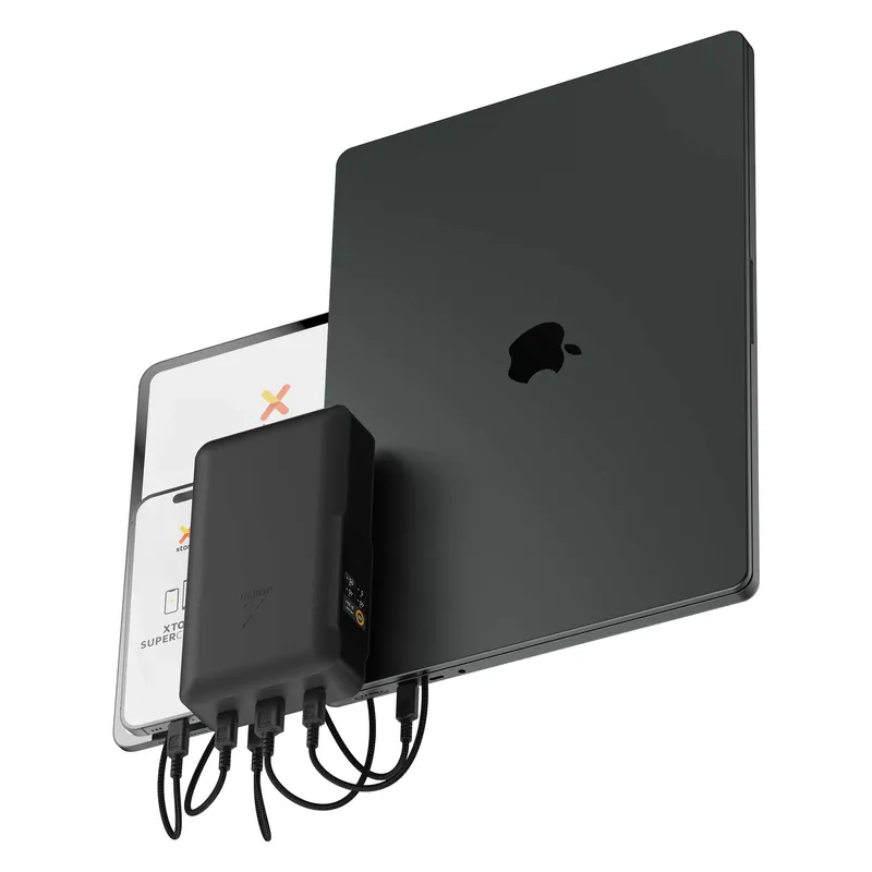 Xtorm GRS NextGen Power Bank 100W 60.000mAh USB-C/C/A Black - 9510369