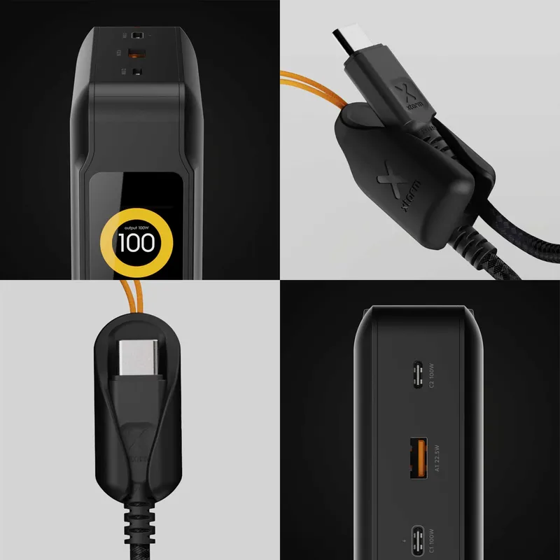 Xtorm GRS NextGen Power Bank 100W 60.000mAh USB-C/C/A Black - 9510369