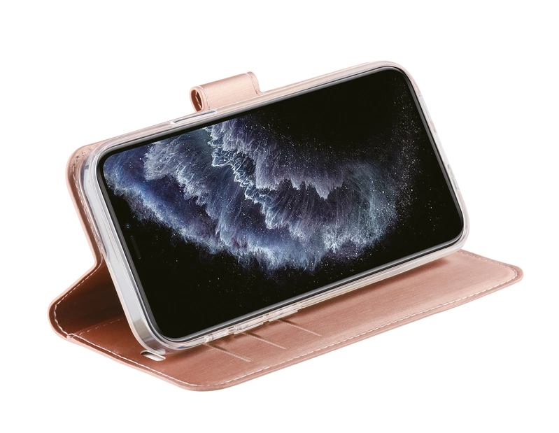 Vivanco Classic Wallet iPhone 12 mini  Rose Gold - 2862158