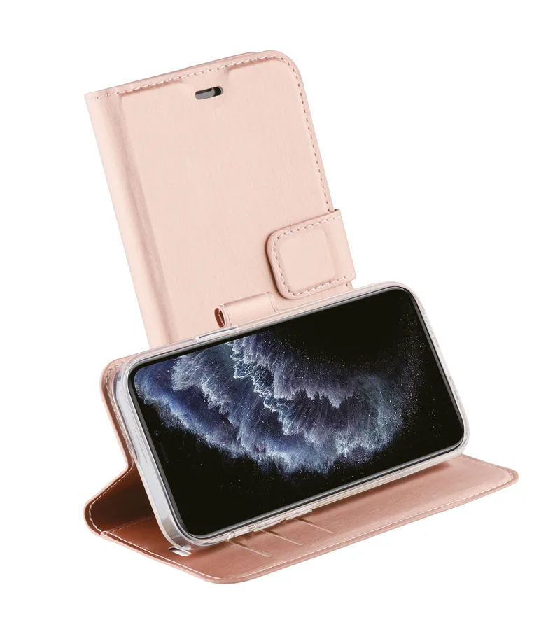 Vivanco Classic Wallet iPhone 12 mini  Rose Gold - 2862158