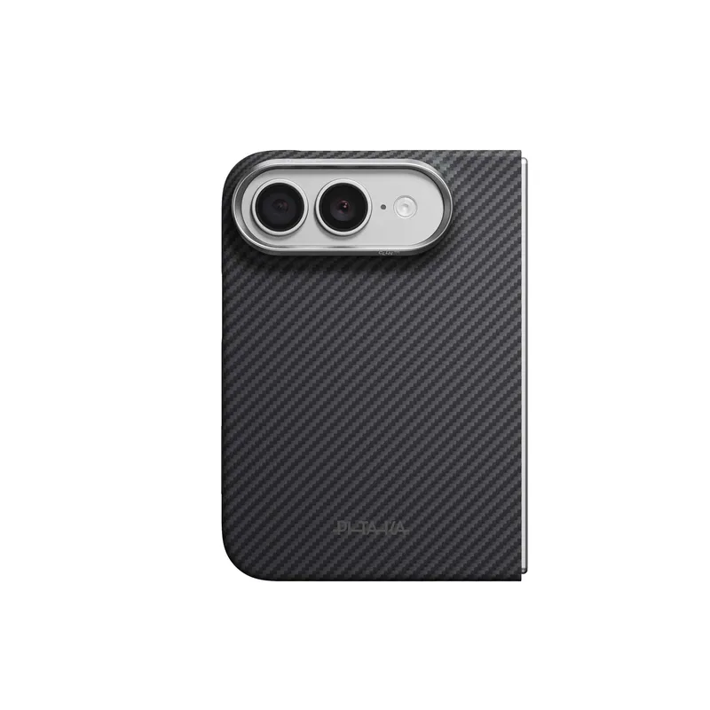 Pitaka Edge MagSafe Back+Hinge Case Apple iPhone Duo Black/Grey - 5436940