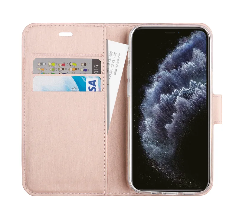Vivanco Classic Wallet iPhone 12 Pro Max Rose Gold - 2862164