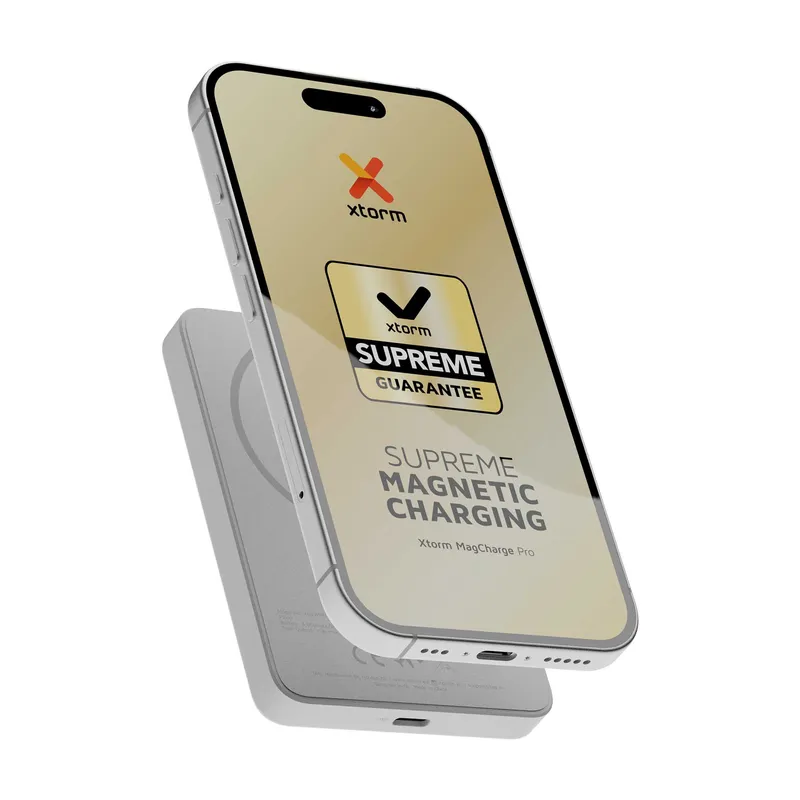 Xtorm Magnetic Wireless 15W Power Bank USB-C 5.000mAh Ice - 9510325