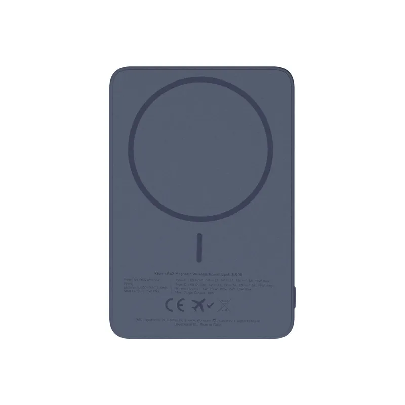 Xtorm Magnetic Wireless 15W Power Bank USB-C 5.000mAh Blue - 9510327