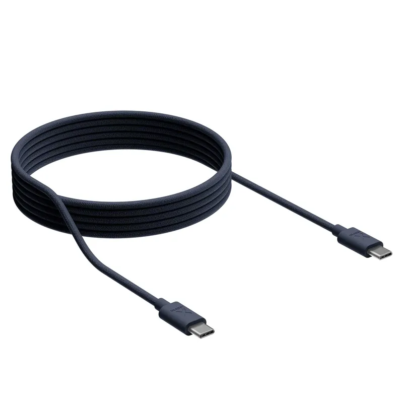 Xtorm Go2 GRS USB-C/C PD cable 100W 1m Blue - 9510345
