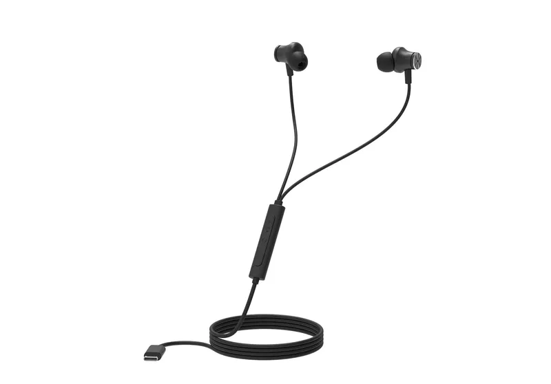 X2O USB-C ANC Silicone In-Ear Headset 1.2m Black - 3410121