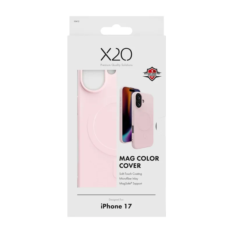 X2O Mag Color Cover Apple iPhone 17 Soft Pink - 3410412