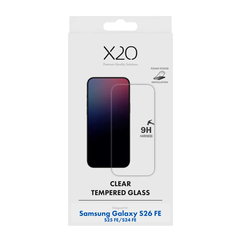 X2O Screen Protection Glass Samsung Galaxy S26 FE/S25 FE/S24 FE - 3410310