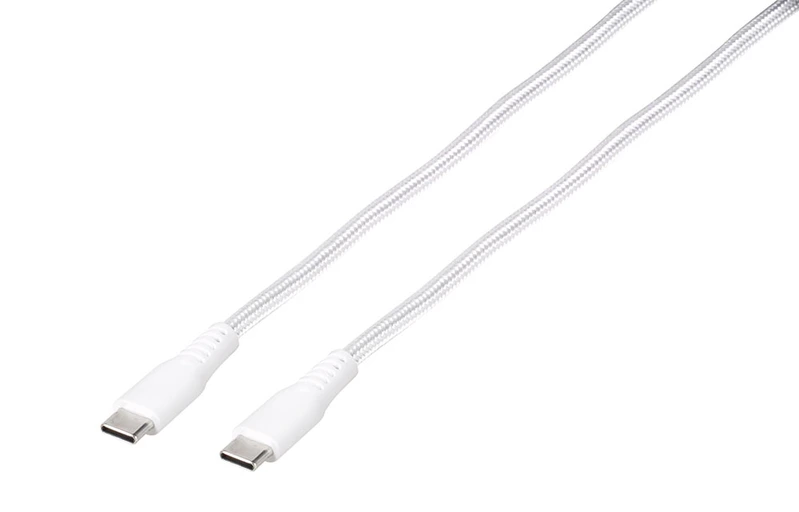 Vivanco Longlife USB-C/C 2.0 Cable 1.5m White - 2862398