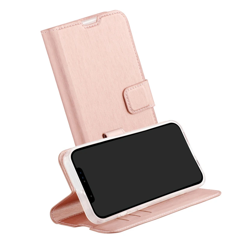 Vivanco Classic Wallet iPhone 13 Pro Max Rose Gold - 2862920