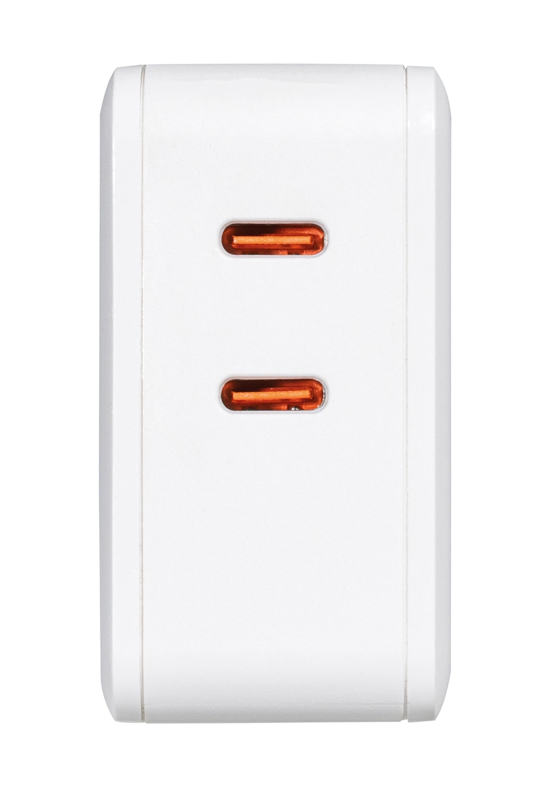 Vivanco Super Fast 45W Dual Home Charger White - 2863197