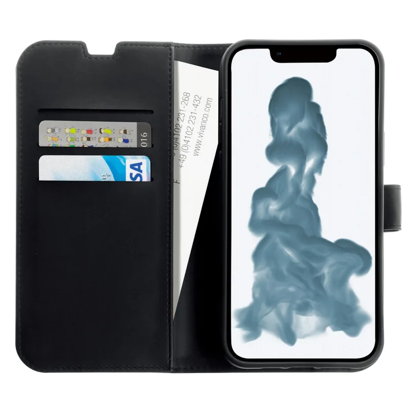 Vivanco Classic Wallet iPhone 15 Plus Black - 2863915