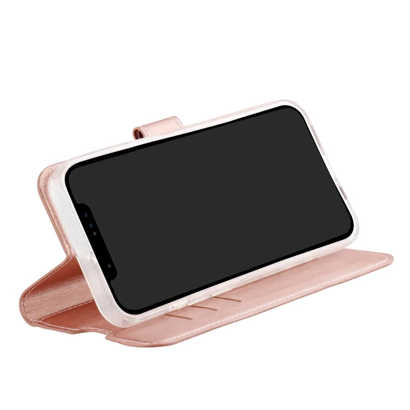 Vivanco Classic Wallet iPhone 15 Plus Rose Gold - 2863916