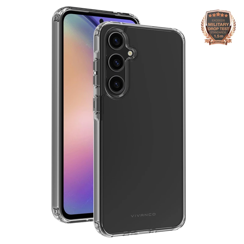 Vivanco Safe & Steady Cover Galaxy A55 5G Clear - 2864095