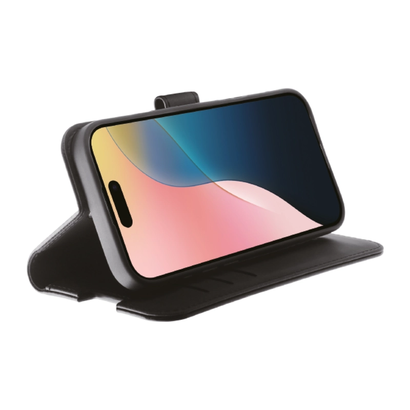 Vivanco Classic Wallet iPhone 16 Black - 2864251