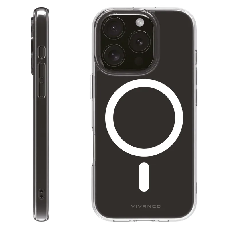 Vivanco Mag Clear Cover iPhone 16 Pro Clear - 2864256