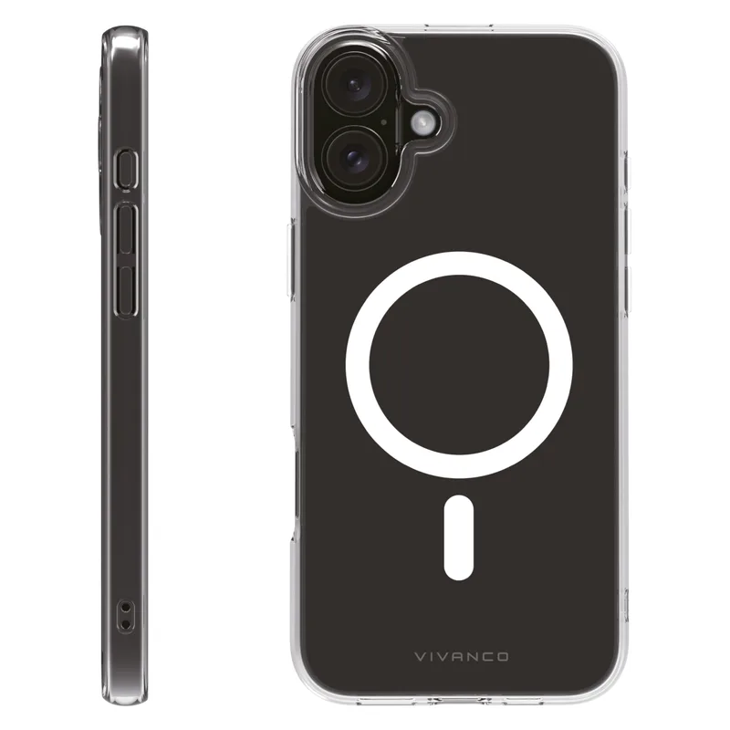 Vivanco Mag Clear Cover iPhone 16 Plus Clear - 2864260