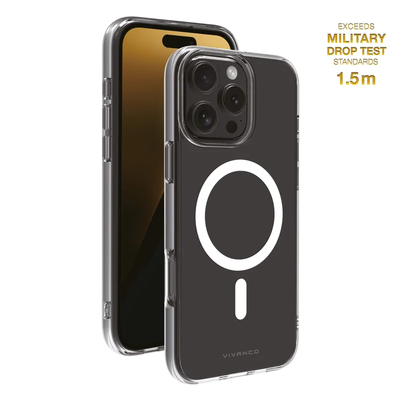 Vivanco Mag Clear Cover iPhone 16 Pro Max Clear - 2864263