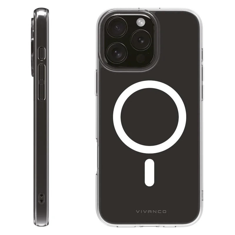 Vivanco Mag Clear Cover iPhone 16 Pro Max Clear - 2864263