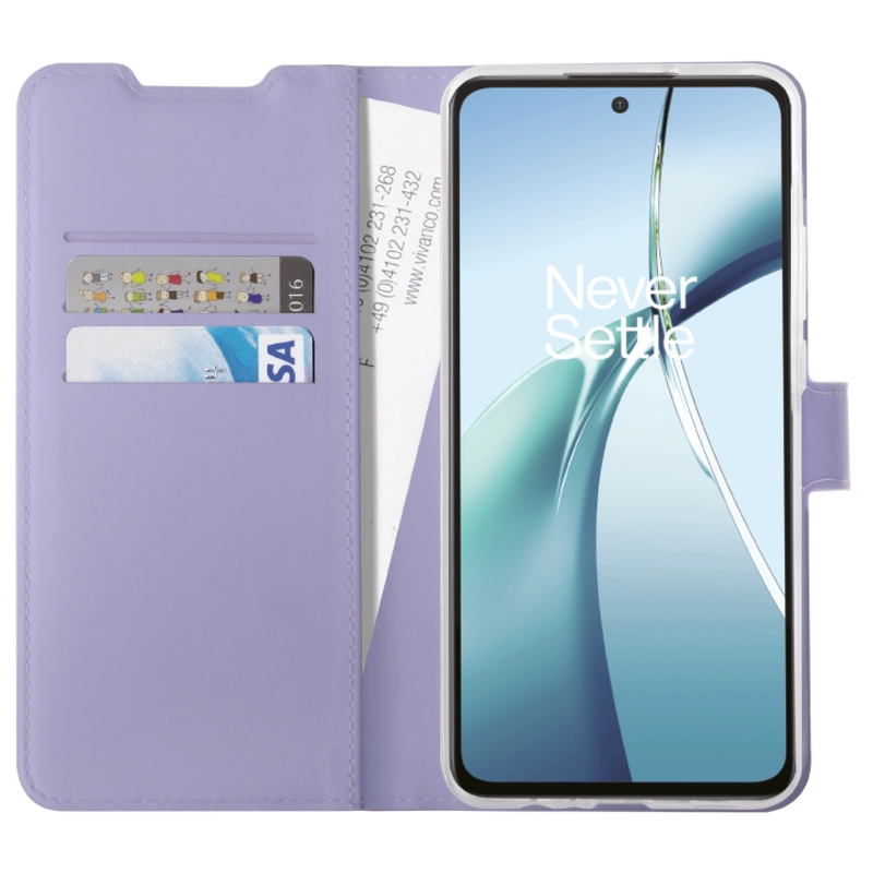 Vivanco Classic Wallet OnePlus Nord CE4 Lite Lavender - 2864308