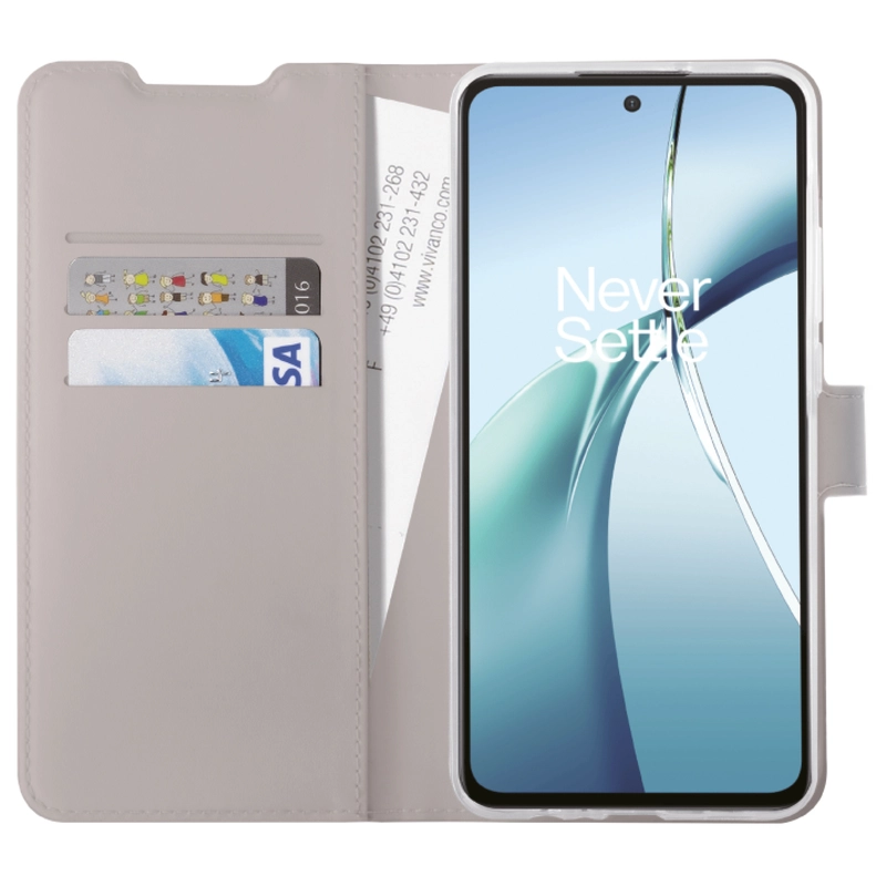 Vivanco Classic Wallet OnePlus Nord CE4 Lite Greige - 2864309