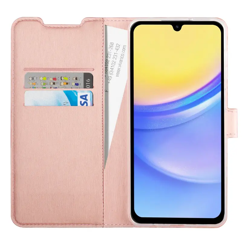 Vivanco Classic Wallet Galaxy A16 5G Rose Gold - 2864360