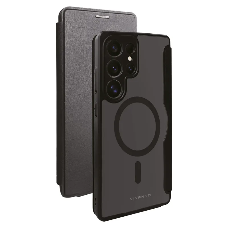 Vivanco Mag Wallet Samsung Galaxy S25 Ultra Black - 2864500