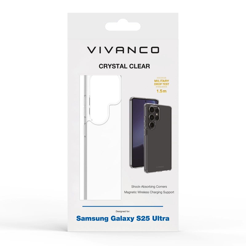 Vivanco Crystal Clear Cover Samsung Galaxy S25 Ultra - 2864503