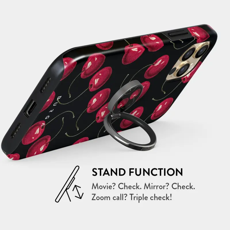 Burga Cherrybomb - Universal Ring Holder Gunmetal - 2885111