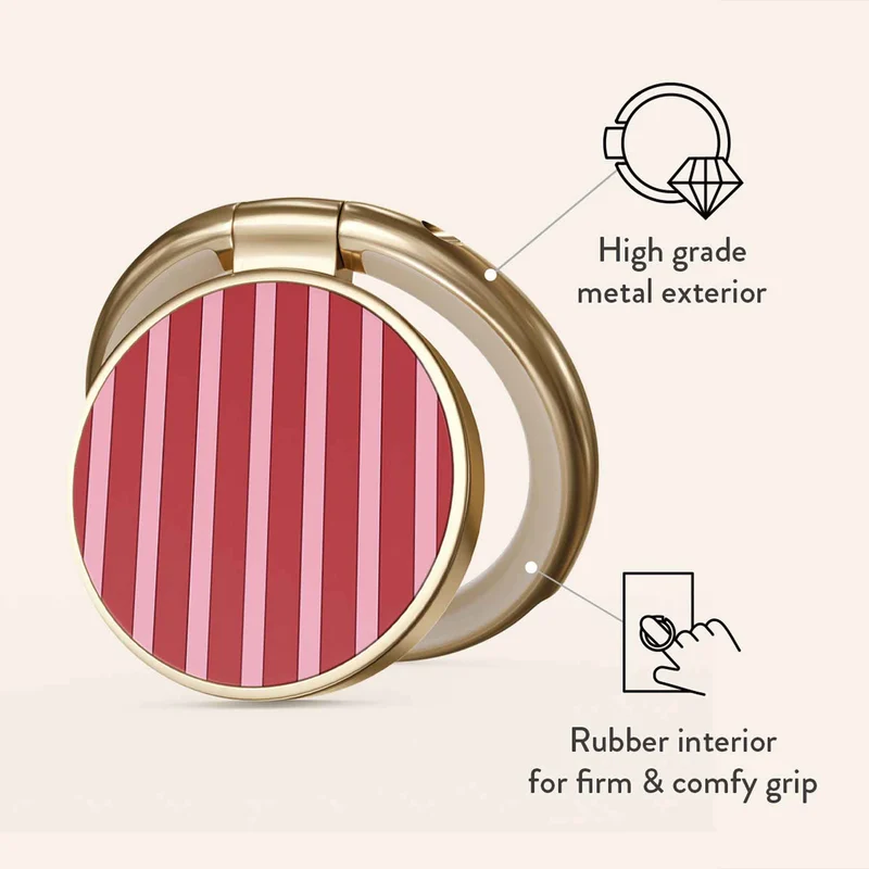 Burga Strawberry Jam - Universal Ring Holder Gold - 2923874