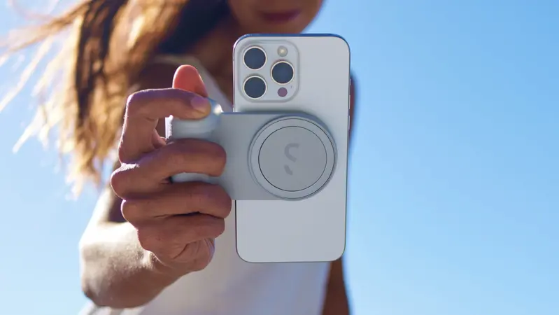 Shiftcam SnapGrip Pro Qi2 with battery MagSafe-compatible Black - 2933463