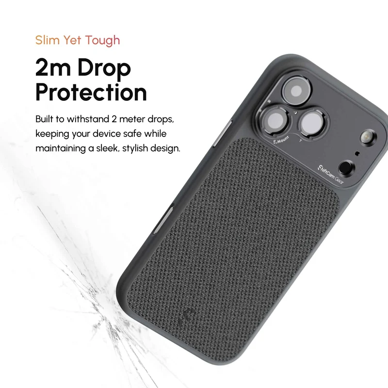 Shiftcam Camera Case S.Mount with MagSafe for iPhone 17 Pro Max Black - 2638754