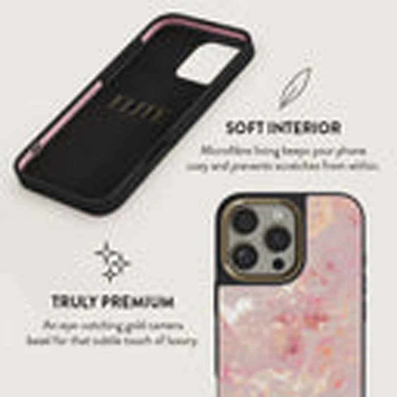 Burga Golden Coral - Apple iPhone 16 Pro Max Case Elite Dark Magsafe Gold - 2937665