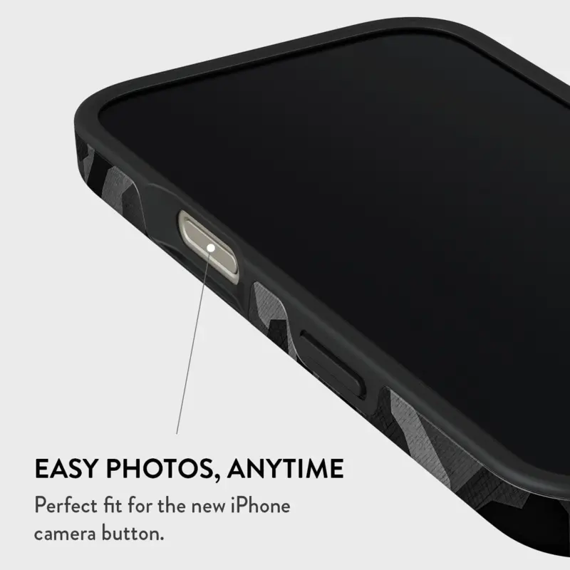 Burga Night Black Camo - Apple iPhone 16 Tough Case - 2937764