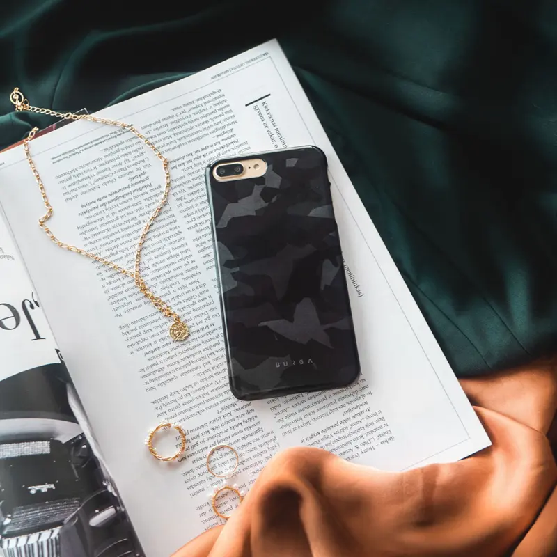 Burga Night Black Camo - Apple iPhone 16 Tough Case - 2937764