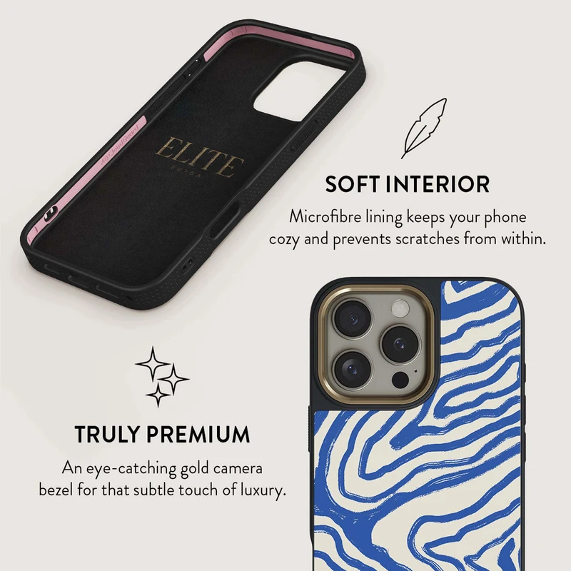 Burga Seven Seas - Apple iPhone 16 Pro Max Case Elite Dark Magsafe Gold - 2938193