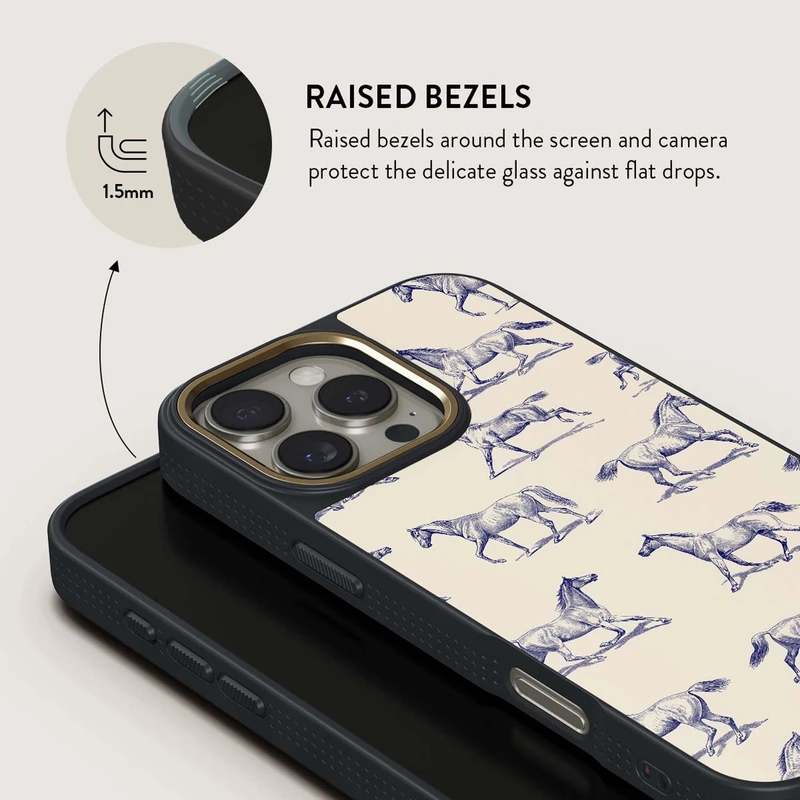 Burga Derby Race - Apple iPhone 16 Pro Max Case Elite Dark Magsafe Gold - 2939489