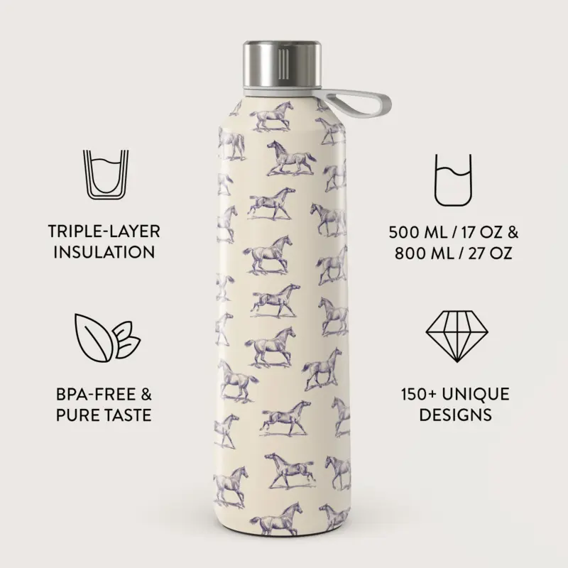 Burga Derby Race - Water Bottle 800ml - 2948762