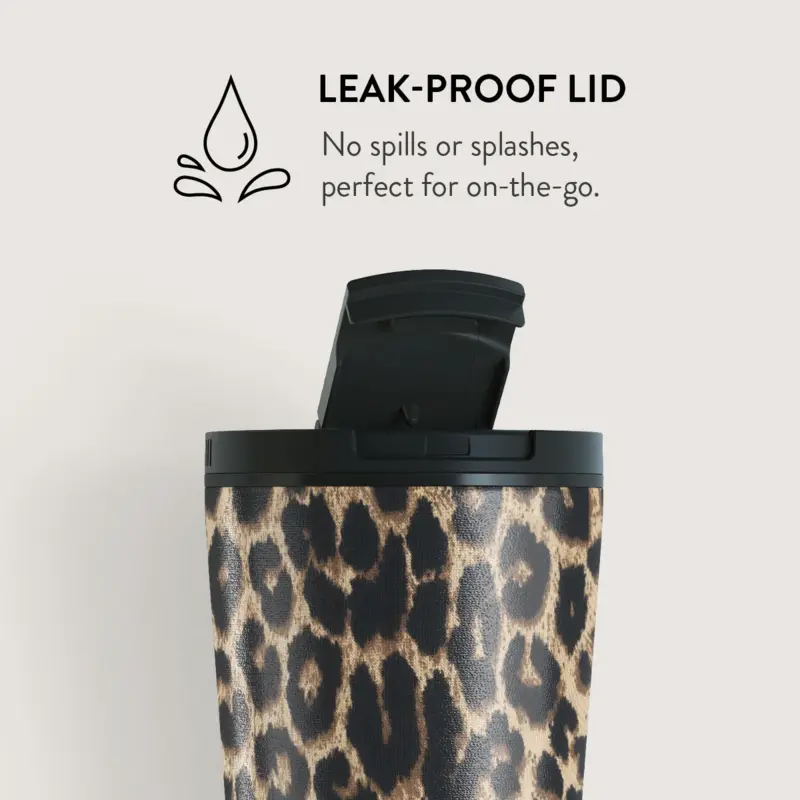 Burga Player - Travel Mug 500ml with Flap & Straw Set - 2950244