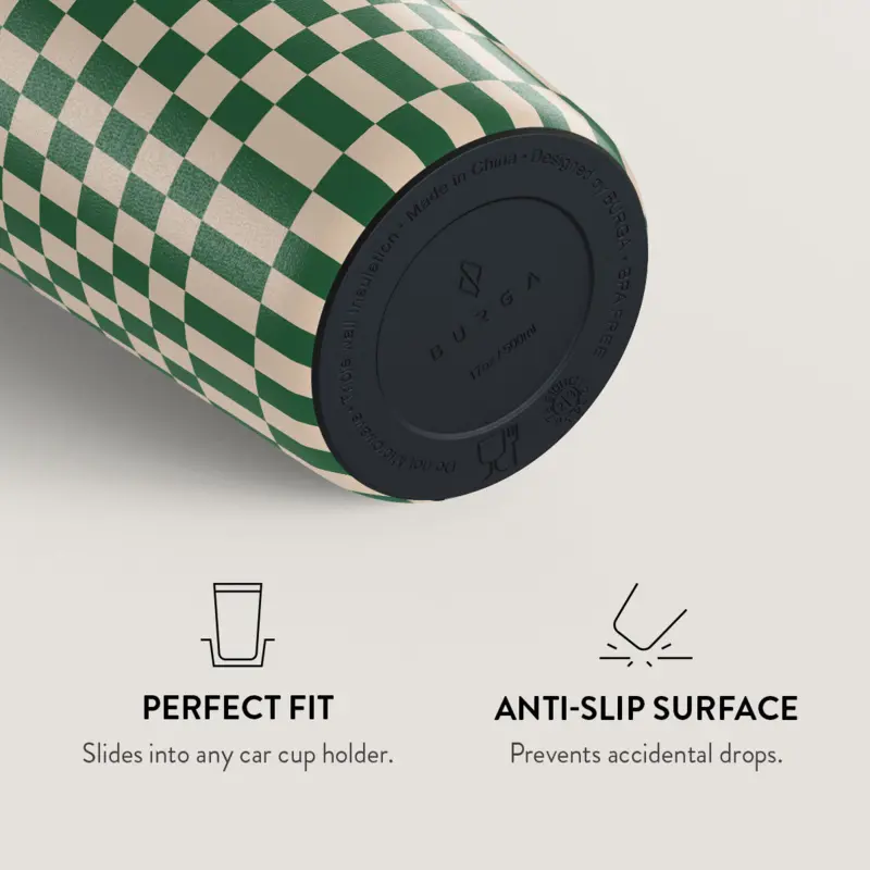 Burga Ivy League - Travel Mug 500ml with Flap & Straw Set - 2950258