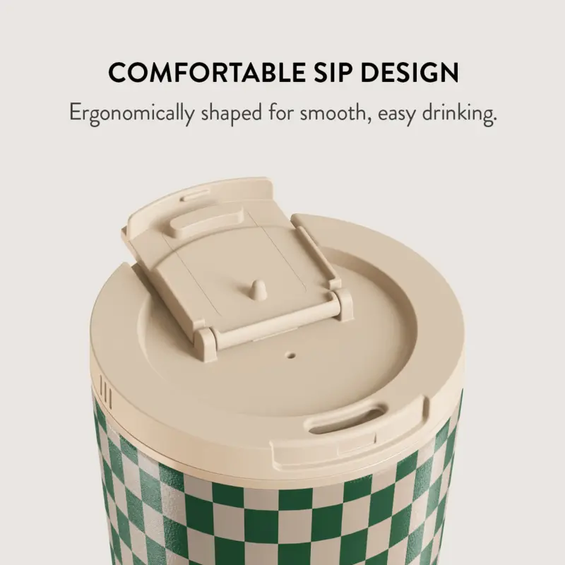 Burga Ivy League - Travel Mug 500ml with Flap & Straw Set - 2950258